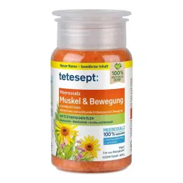 TETESEPT Muskler med havsalt &amp; Trening, 600 g