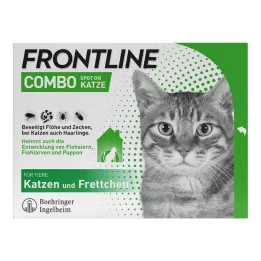 FRONTLINE Combo Spot on kattehudpreparat, 6 stk