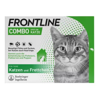 FRONTLINE Combo Spot on kattehudpreparat, 6 stk