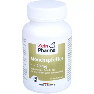 MÖNCHSPFEFFER 20 mg kapsler, 180 stk