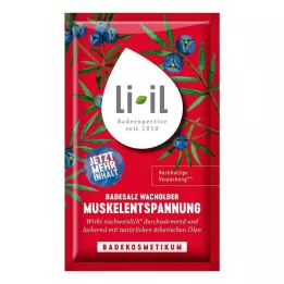 LI-IL Badesalt for muskelavslapping med einer, 80 g