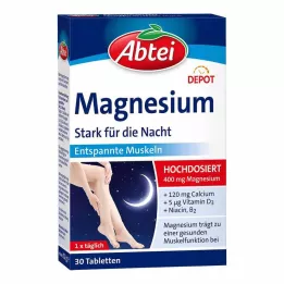 ABTEI Magnesium Sterk for natten Depot Tabl.TF, 30 stk