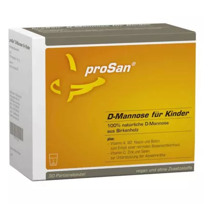 PROSAN D-Mannose for barn i pulverform, 30 stk PROSAN D-Mannose for barn i pulverform, 30 stk