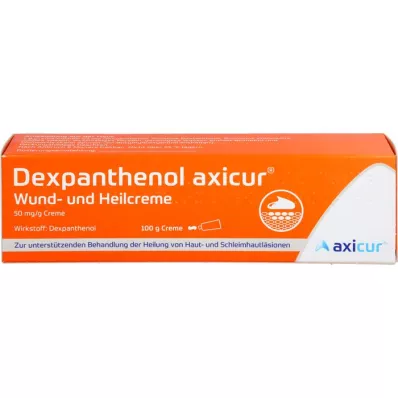 DEXPANTHENOL axicur sår- og helingskrem 50 mg/g, 100 g
