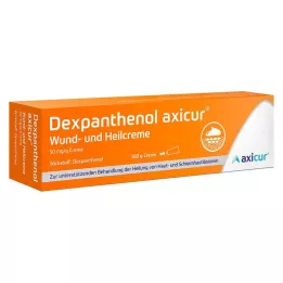 DEXPANTHENOL axicur sår- og helingskrem 50 mg/g, 100 g