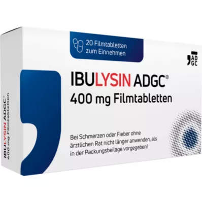 IBULYSIN ADGC 400 mg filmdrasjerte tabletter, 20 stk