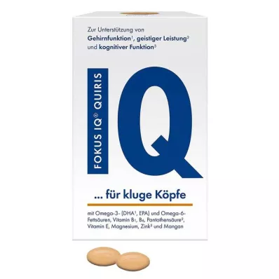 FOKUS IQ QUIRIS Myke kapsler, 120 stk