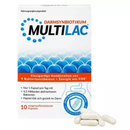 MULTILAC Intestinal Synbiotic magetarmkapsler, 10 stk