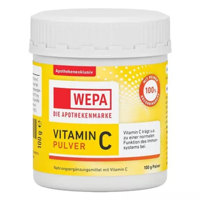 WEPA C-vitaminpulver i boks, 100 g WEPA C-vitaminpulver i boks, 100 g