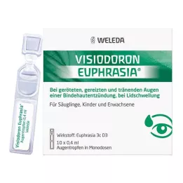 VISIODORON Euphrasia øyedråper, 10X0,4 ml