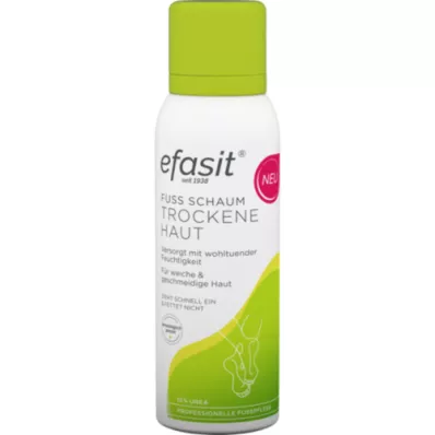 EFASIT Fotskum for tørr hud, 125 ml