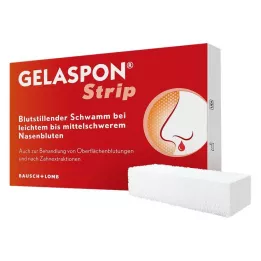 GELASPON Strimmel 1x1x4 cm gelatinsvamp, 4 stk