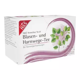 H&amp;S Tefilterpose for blære og urinveier, 20X2 g