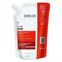 VICHY DERCOS Vital Shampoo + påfyllingspakke, 500 ml