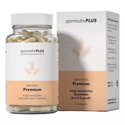 SPERMIDINPLUS Premium-kapsler, 60 kapsler