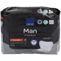 ABENA Man Premium formula 2 innlegg, 15 stk