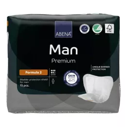ABENA Man Premium formula 2 innlegg, 15 stk