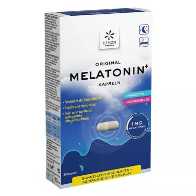 MELATONIN PLUS Kapsler, 30 stk MELATONIN PLUS Kapsler, 30 stk