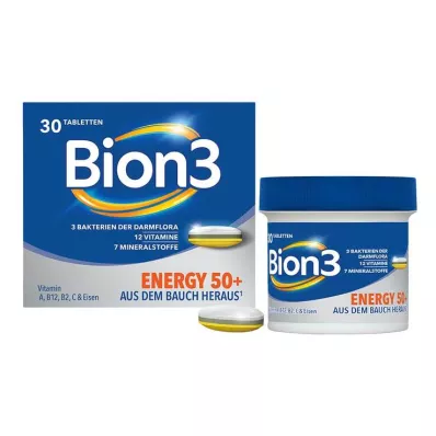 BION3 50+ Energitabletter, 30 stk BION3 50+ Energitabletter, 30 stk