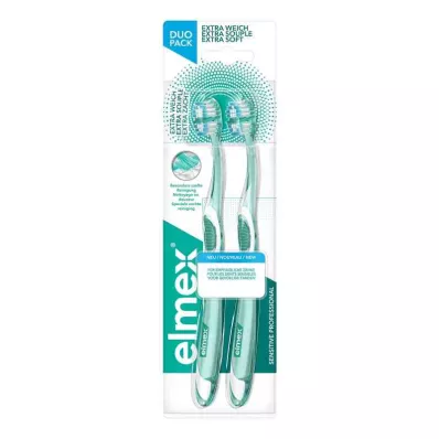 Elmex Sensitive Professional tannbørste dobbel pakke (2 stk) Elmex Sensitive Professional tannbørste dobbel pakke (2 stk)