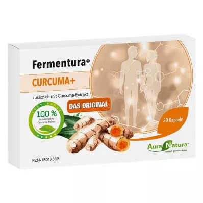 FERMENTURA Curcuma plus-kapsler, 30 stk