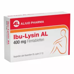 IBU-LYSIN AL 400 mg filmdrasjerte tabletter, 20 stk