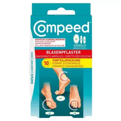 COMPEED Blisterplaster Mixpack, 10 stk COMPEED Blisterplaster Mixpack, 10 stk
