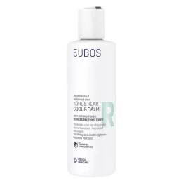 EUBOS KÜHL & KLAR Toner mot rødhet, 200 ml