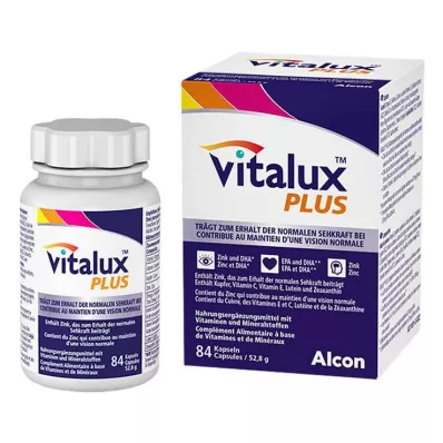 VITALUX Plus-kapsler, 84 kapsler VITALUX Plus-kapsler, 84 kapsler