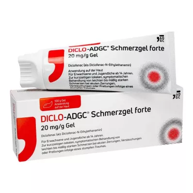 DICLO-ADGC® smertegel forte 20 mg/g, 100 g