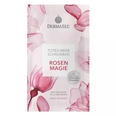 DERMASEL Skumbad fra Dødehavet, Rose Magic, 40 ml