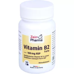 VITAMIN B2 FORTE 100 mg bioaktive R5P-kapsler, 90 stk