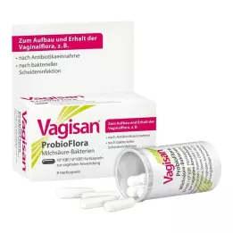 VAGISAN ProbioFlora melkesyrebakterier Vaginalkapsler, 8 stk