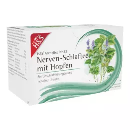 H&S Nerve- og søvnte med humle Filterpose, 20X1,5 g