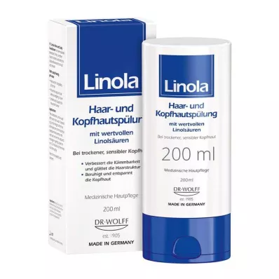 LINOLA Balsam for hår og hodebunn, 200 ml LINOLA Balsam for hår og hodebunn, 200 ml
