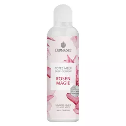 DERMASEL Dusjskum fra Dødehavet Rose Magic, 200 ml