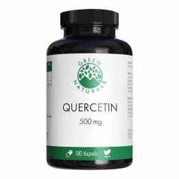 GREEN NATURALS Quercetin 500 mg høydosekapsler, 180 stk