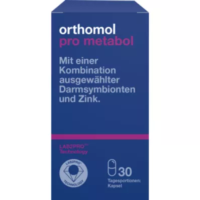 ORTHOMOL per metabolske kapsler, 30 stk
