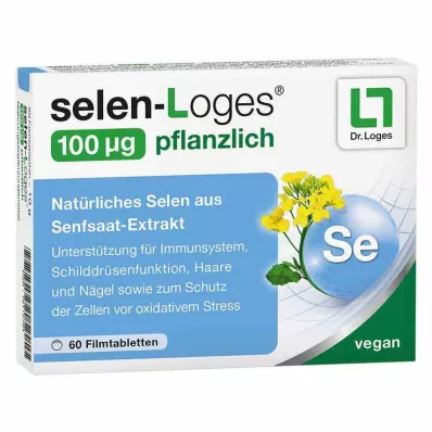 SELEN-LOGES 100 μg urtebaserte filmdrasjerte tabletter, 60 stk