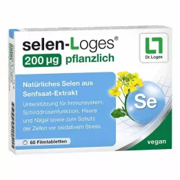 SELEN-LOGES 200 μg urtebaserte filmdrasjerte tabletter, 60 stk