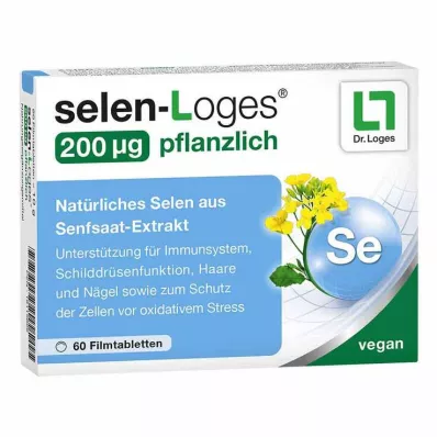 SELEN-LOGES 200 μg urtebaserte filmdrasjerte tabletter, 60 stk