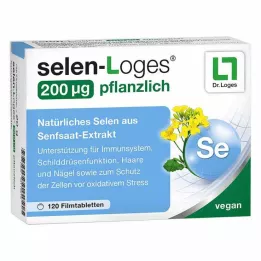 SELEN-LOGES 200 μg urtebaserte filmdrasjerte tabletter, 120 stk