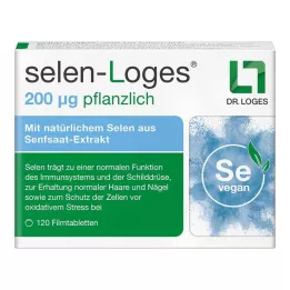 SELEN-LOGES 200 μg urtebaserte filmdrasjerte tabletter, 120 stk
