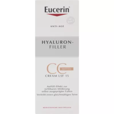 EUCERIN Anti-Age Hyaluron-Filler CC Cr.vante.LSF 15, 50 ml