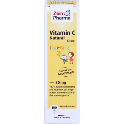 VITAMIN C NATURAL 80 mg Familiesirup, 50 ml