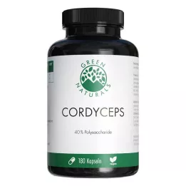 GREEN NATURALS Cordyceps sinensis kapsler, 180 stk