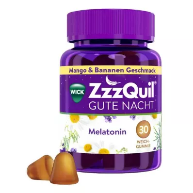WICK ZzzQuil Good Night Mango & Banan, 30 stk WICK ZzzQuil Good Night Mango & Banan, 30 stk