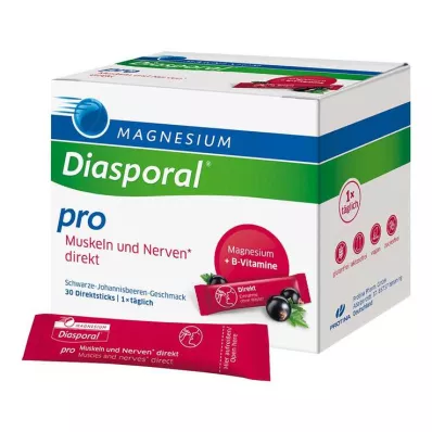Magnesium Diasporal pro + B-Vit.Musk.+ Nerver Direkte, 30 stk Magnesium Diasporal pro + B-Vit.Musk.+ Nerver Direkte, 30 stk