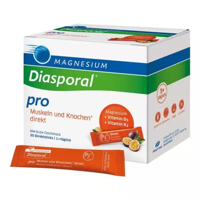 MAGNESIUM DIASPORAL per D3+K2 Muscles+Bones dir., 30 stk
