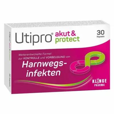 UTIPRO akutt & beskytte harde kapsler, 30 stk UTIPRO akutt & beskytte harde kapsler, 30 stk